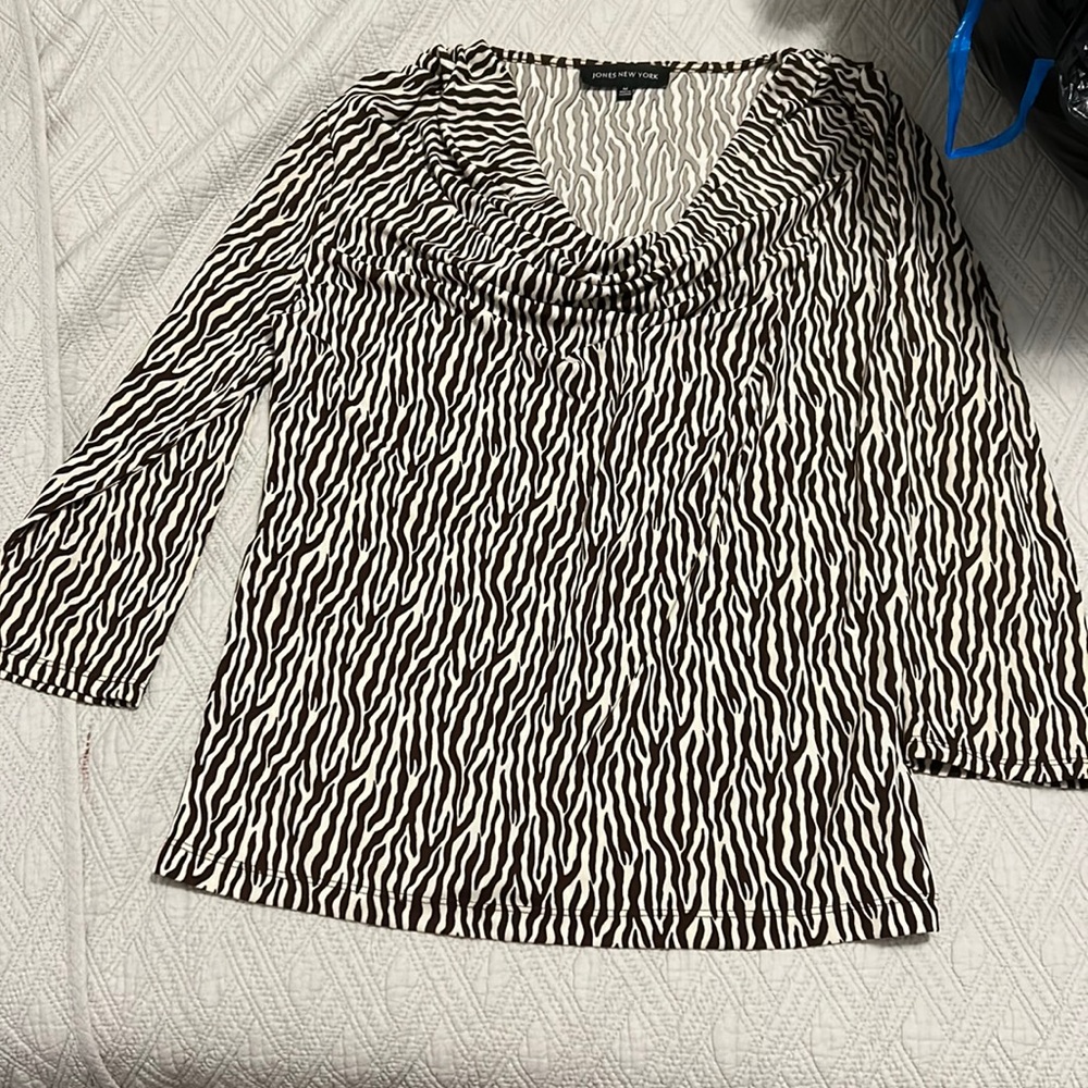 Jones new your zebra top